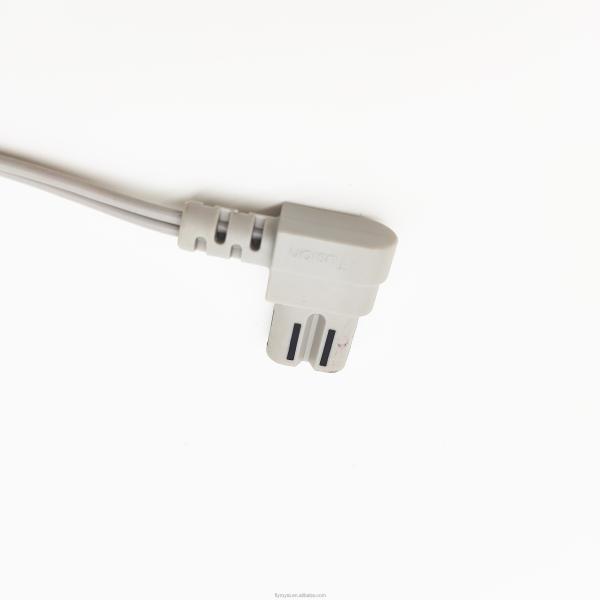 Socket à connecteur à broche à courant continu de 2,0 mm Fil de plomb TENS Unités d'électrode Aiguille Cable médical personnalisé