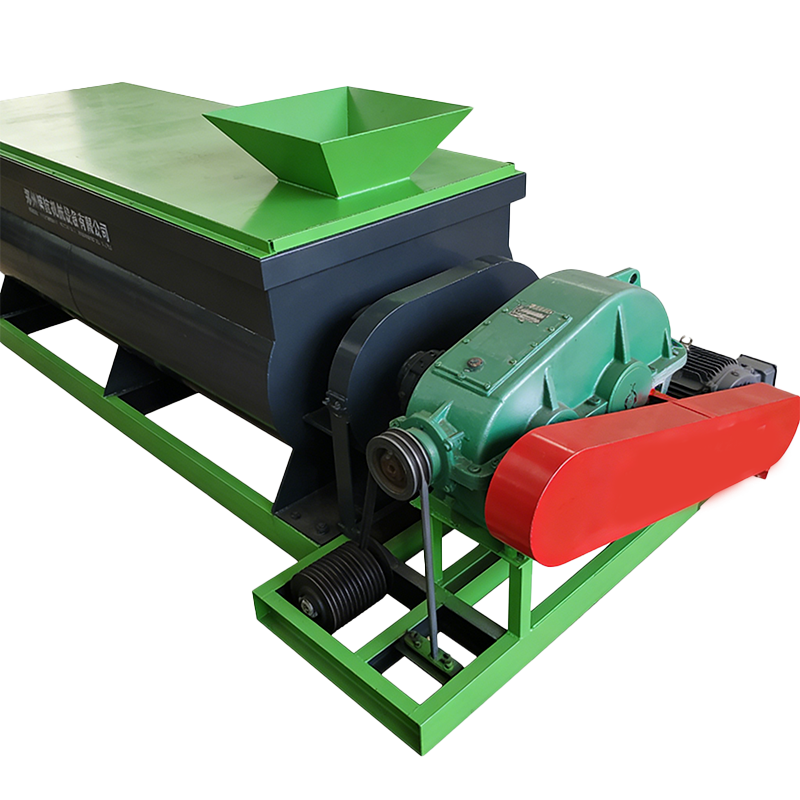 Dual Shaft Dry Fertilizer Mixing Equipment Bulk Material Blender 2400rpm