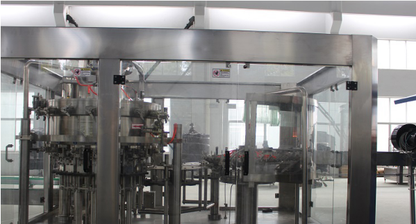 1500BPH Beverage Filling Machine , Plastic Bottle Soft Drink Filling Machine 3 In 1 Unit
