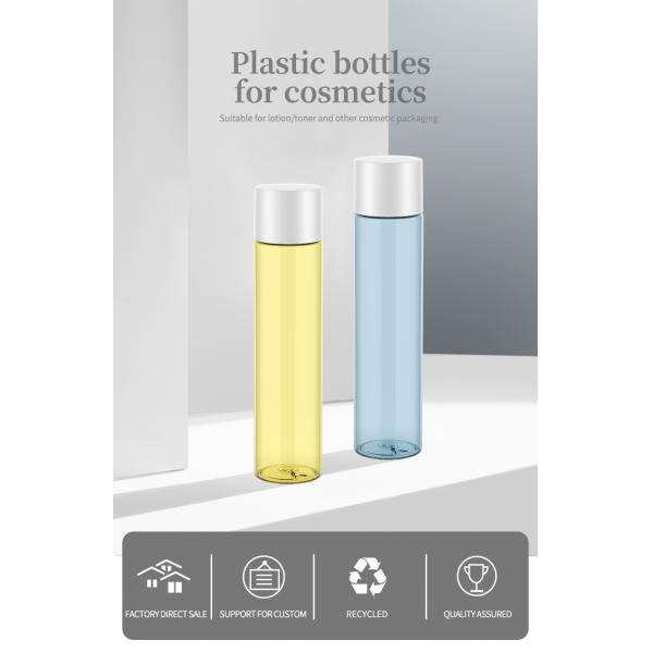Clear Transparent 100ml Cosmetic Toner Lotion Bottle Cosmetic Bottle