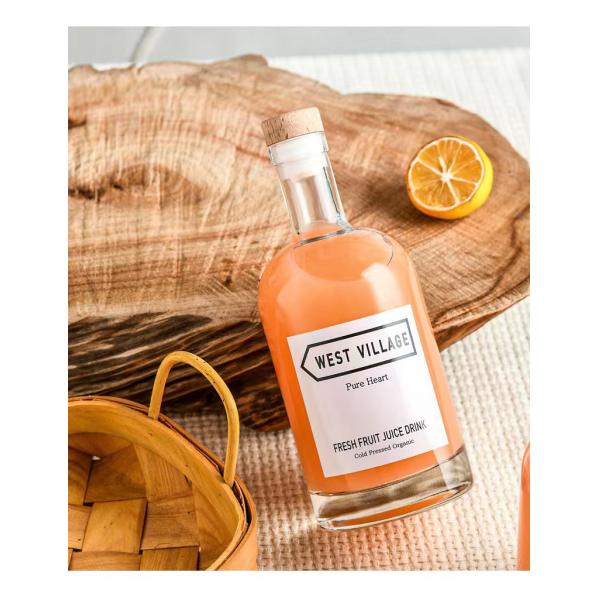 Удобные стеклянные бутылки для экологически чистой упаковки напитков