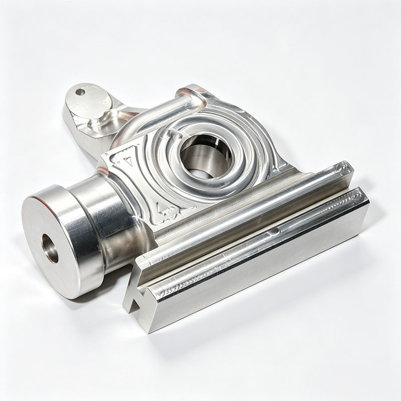 Custom  CNC Milled 6061-T6 Aluminum Quick Release Clamp Bracket with ±0.005mm Tolerance