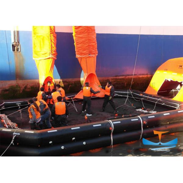 Liferaft Marine Safety Equipment , Vertical Marine Evacuation System Single Chute