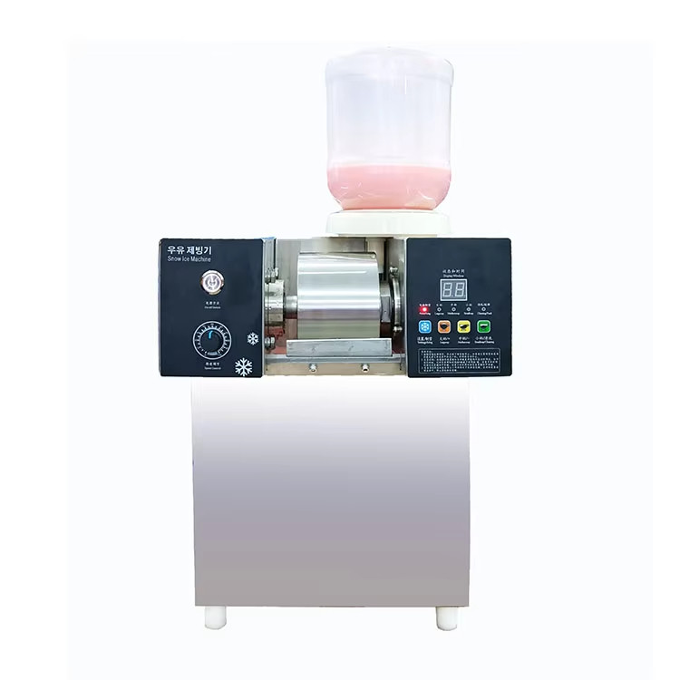 High Productivity Speed Cooling Shaved Ice Snow Flake Ice Machine /Milk Fruit Juice Bingsu Machine