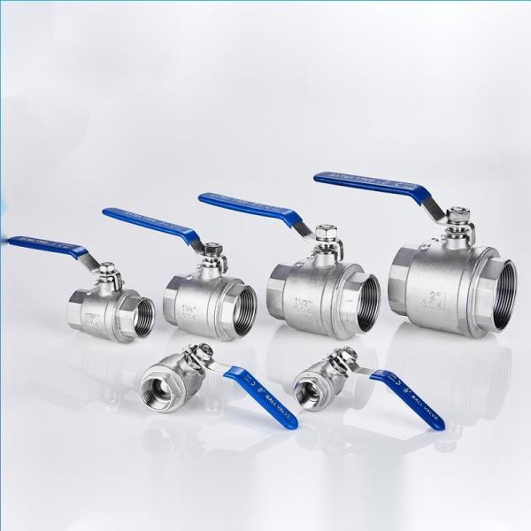 Manual Control Ball Valve for DN80 Stainless Steel 301 Female Threaded Ball Valve