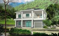 A casa de campo disponível de poupança de energia da construção de aço da casa da casa pré-fabricada pré-fabricou casas de campo