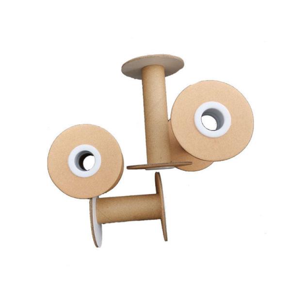Eco-Friendly Kraft Paper Wire Spool with Anti-Curl and UV Coating for Consumer Electronics