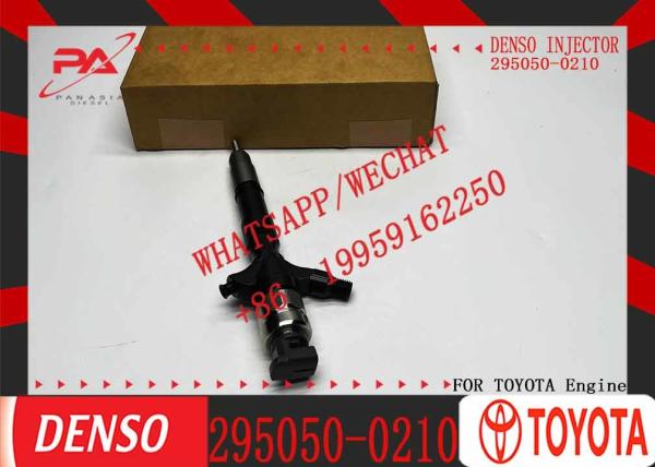 Inyector de motor de venta en caliente 2950500210 295050 0210 Inyector de combustible ferroviario común 23670-09340 295050-0210 para Toyota Hiace