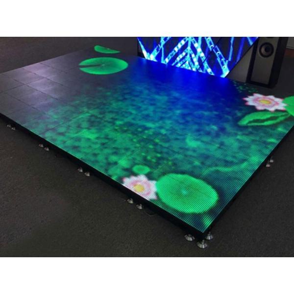 Exposição de diodo emissor de luz interativa portátil interna exterior de Dance Floor da tela da dança do diodo emissor de luz do casamento do clube noturno dos eventos de P3.91 P4.81 P3 DJ