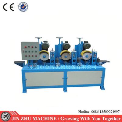 Square Tube Automatic Grinding Machine , Surface Grinding Machine Dry Polishing