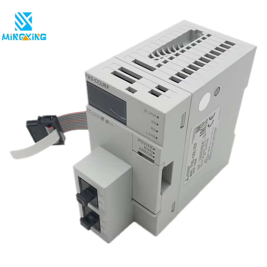 FX5-CCLIEF FX5-CCLGN-MS FX5-ENET Series Mitsubishi MELSEC IQ-F PLC Ethernet Module