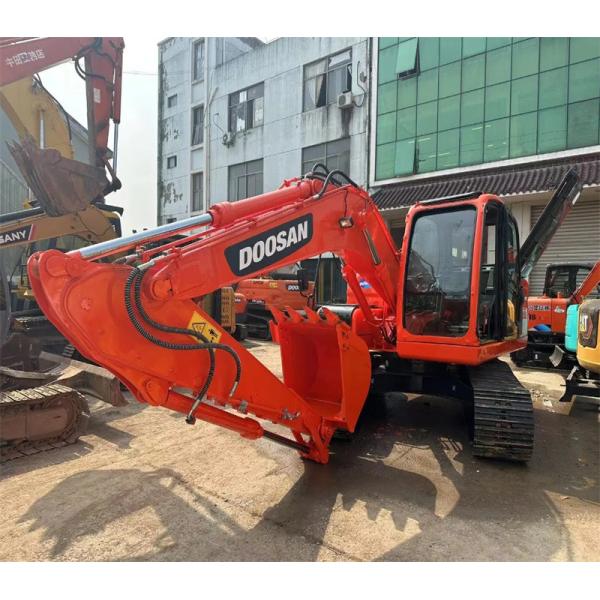 Гидравлический экскаватор Doosan DX140LCR Использованный колесный экскаватор
