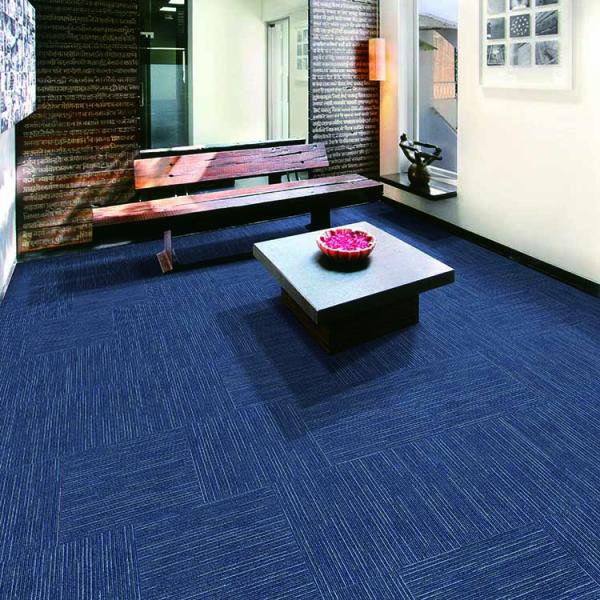 2.5/4.0 mm Pile Height Nylon PP Carpet Tile with Bitumen Backing from at Affordable