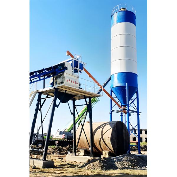 Small Floor Area 100 Ton Cement Silo Automatic With ISO Certified