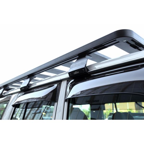 Stylish Car Roof Luggage Carrier for Toyota Land Cruiser LC76 Anodic Oxidated Finish