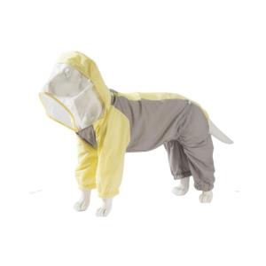 Chien à capuche de grande race manteau de pluie étirable à cheville anti-statique imprimé camouflage