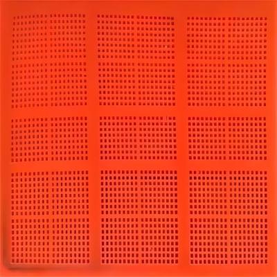 30mm Polyurethane Tensioned Screen Mat for Copper Ore Mining