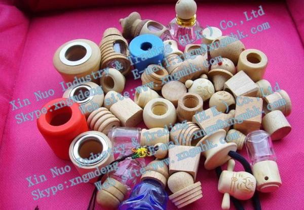 Wood cover aromatherapy, wooden caps, wooden household items