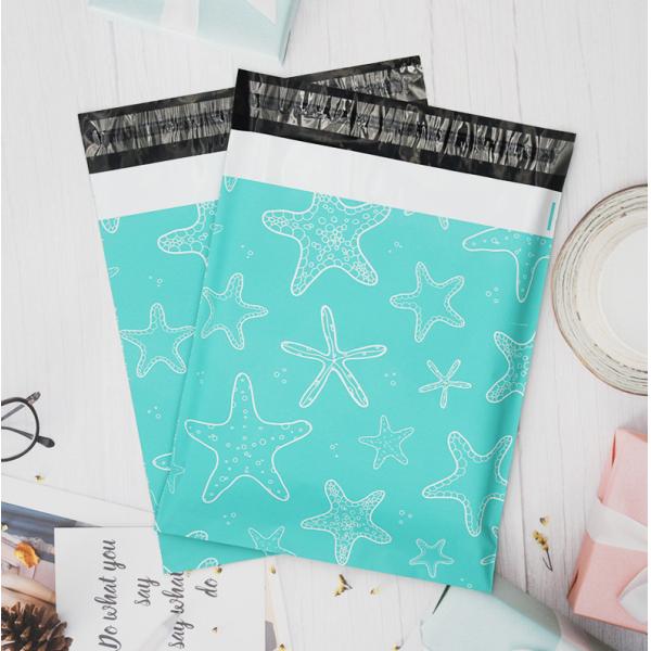 Не токсический 20*35cm поли отправитель кладет 50-100 микронов в мешки напечатанного ODM OEM