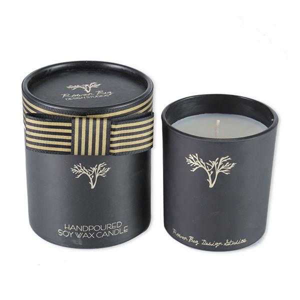Black Luxury Aroma Candle Gift Set / Fragrance Diffuser Gift Set Customized Color