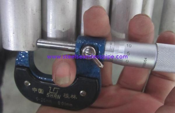S31254 tubulações de aço inoxidável frente e verso da espessura 2.11mm para o equipamento do controle de poluição