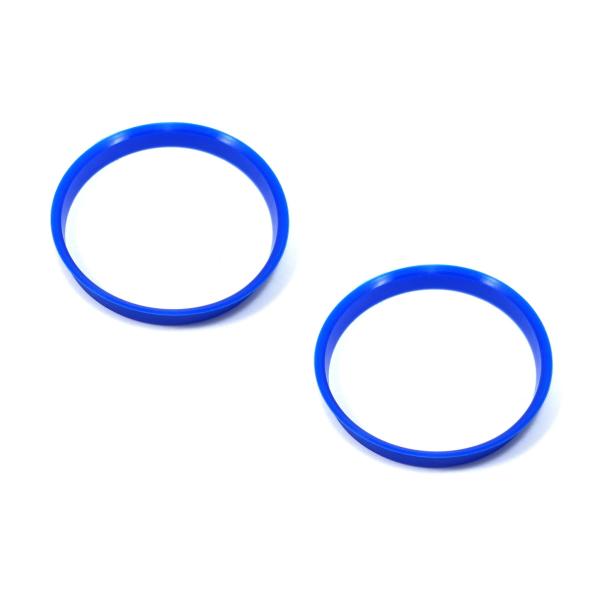 Light Weight Hub Centric Spacer Rings Blue Color For Eliminating Wheel Vibrations