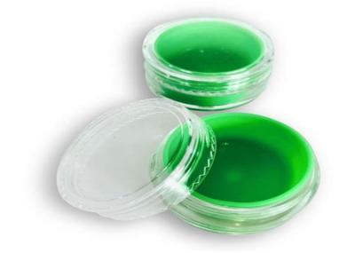 Envases verdes del concentrado del silicón, envases del concentrado de la cera del poliestireno 5ml