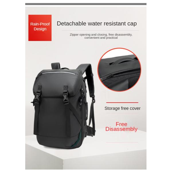 24L Multifunctional Oxford Softback Travel Fashion Backpack Water Resistant