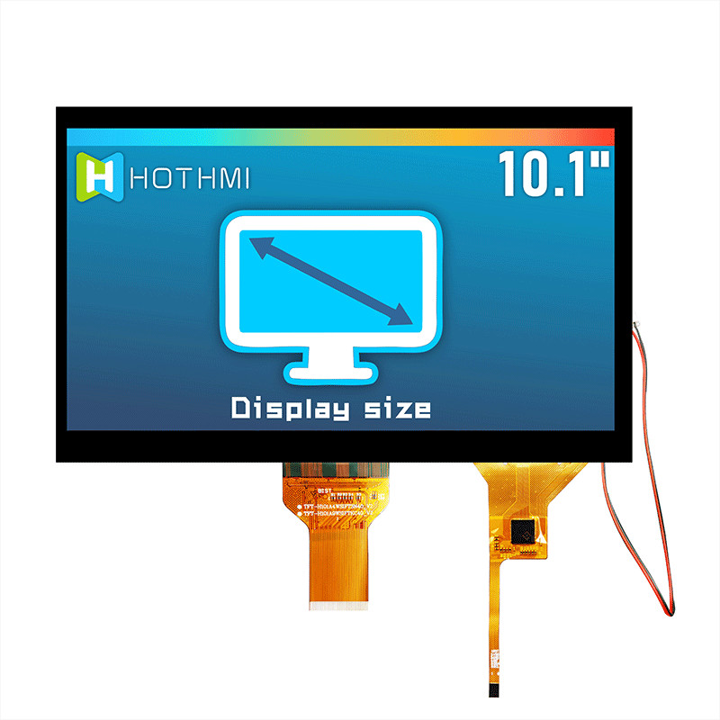 10,1 модуль солнечного света читаемый TFT LCD дюйма 1024x600 LVDS IPS с монитором Pcap