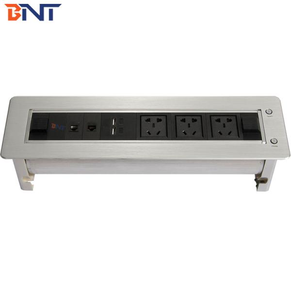 one piece available customized motorized desk socket used in meeting room EK6306