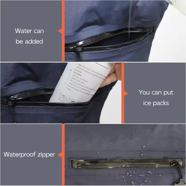 Vêtement de circulation de refroidissement de ventilateur de climatisation Vêtement pour le travail Vêtement de refroidissement pour le travail Vêtement de refroidissement