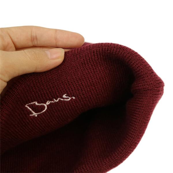 ODM OEM Unisex Adjustable Beanies Knitted Cap With Custom Logo ISO9001