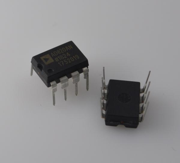 AD820ANZ Amplificateur Opérationnel de Précision 5MHz Simple/Double Alimentation (±18V) Faible Consommation 1.3mA Sortie Rail-to-Rail Large Plage de Température -40°C~+125°C pour l'Industrie et l'Automobile