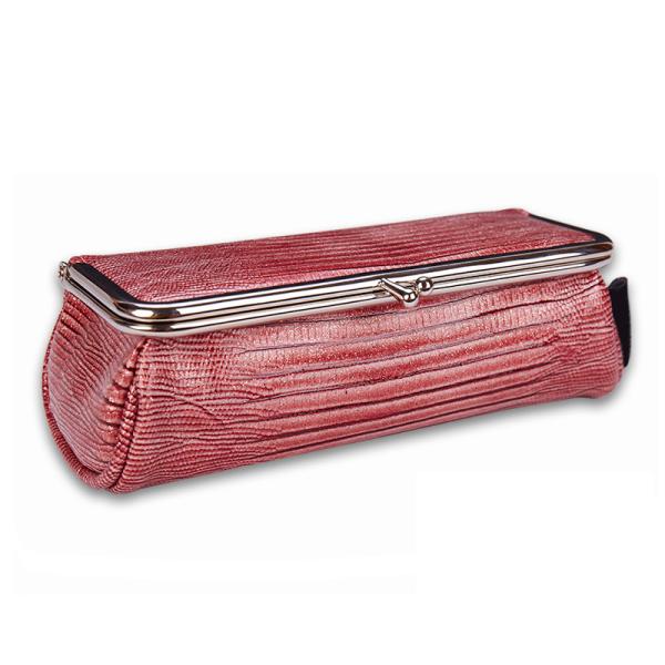 Water Repellent L18*D7*H6cm PU Cosmetic Bag With Mirror