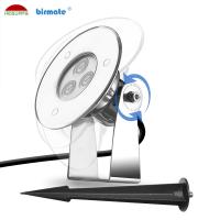 a cor Pin Light montado de superfície em mudança DMX de 3W RGB introduz o anti material UV