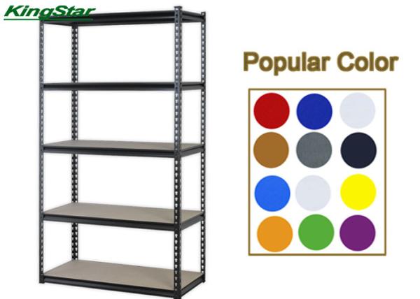 MDF Deck Boltless Garage Shelving Unit 200Kg Load Capacity , 30Cm Depth
