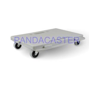 50KG que emenda o caminhão móvel Dolly With 4 2" silencioso da plataforma da mão