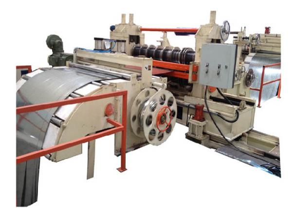 Hydraulic Aluminum Steel Coil Slitting Machine / Rolled Steel Sheet Slitting Machine