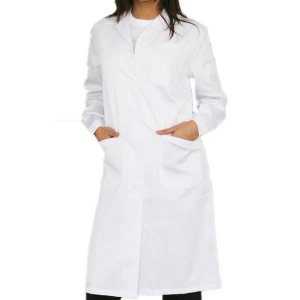 Classic Slim Fit Medical Work Uniforms White Lab Coat In Poplin And Super Twill