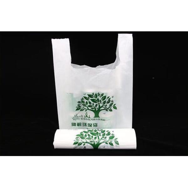 Жилет кукурузного крахмала сливк Tote Biodegradable устранимые сумки