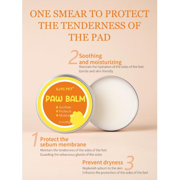 Accesorios personalizados para mascotas Vitamina E Cuidado de las patas del perro