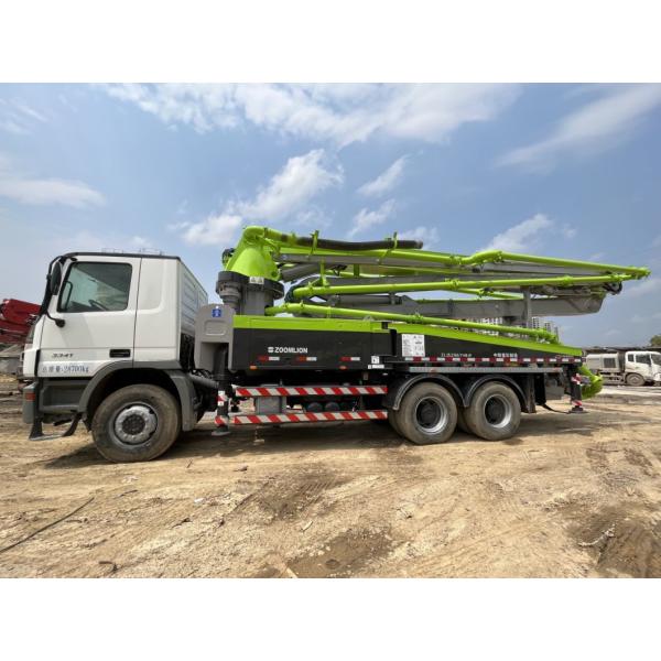 Structure Cylinder Type 28700kgs Used Concrete Pump Truck with Mercedes Benz Zoomlion 38m
