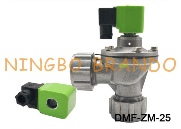 Type de BFEC valve pneumatique en aluminium d'impulsion de collecteur de poussière de pouce de G1 avec l'écrou DMF-ZM-25 de raboteuse