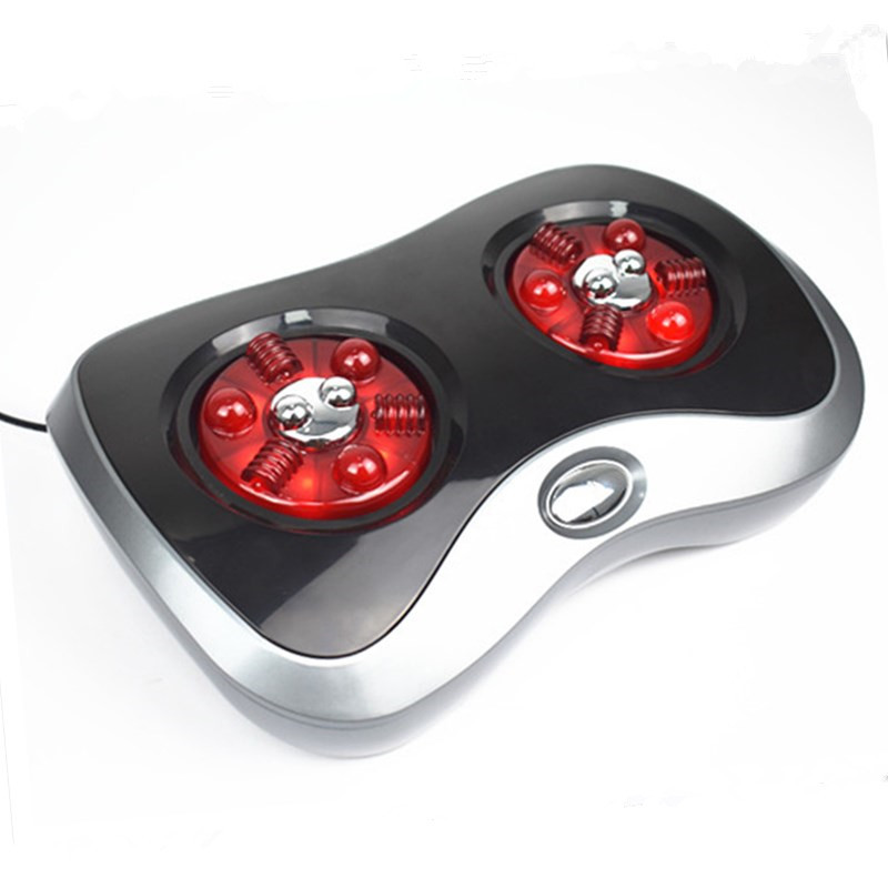 3D Rolling Electric Shiatsu Foot Massager with Infrared Heating and 12V Power