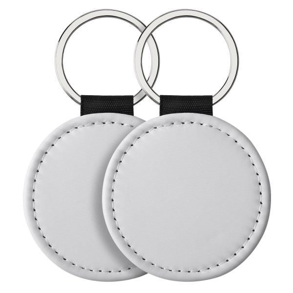Printable Sublimation Leather Keychain Blanks With DIY Printing