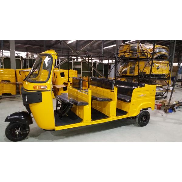 Seven Passengers 3 Wheel Cargo Tricycle 3400*1300*1700 Dimension