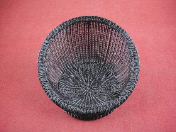 Wicker Pet Bed With Powder Coated Aluminum Frame , 510Lx490Wx305Hmm