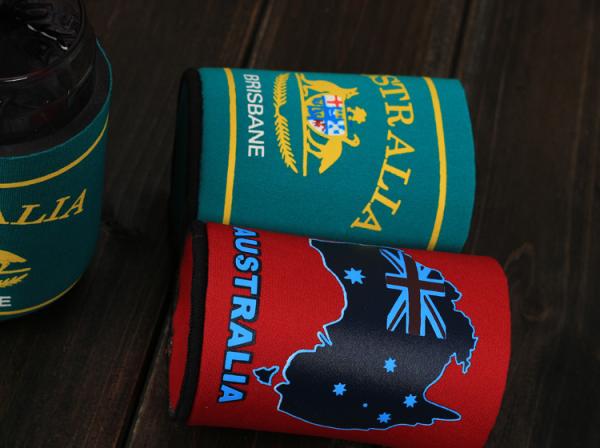 Small Pouch Bottle Cup Holder Insulator Cooler Koozie Sleeve bag