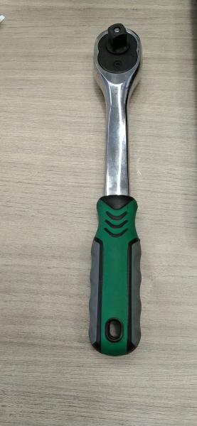Ratchet wrench, chrome vanadium steel, drive square head size, 1/2,1/4,3/8, straight shank, crank, 1000g