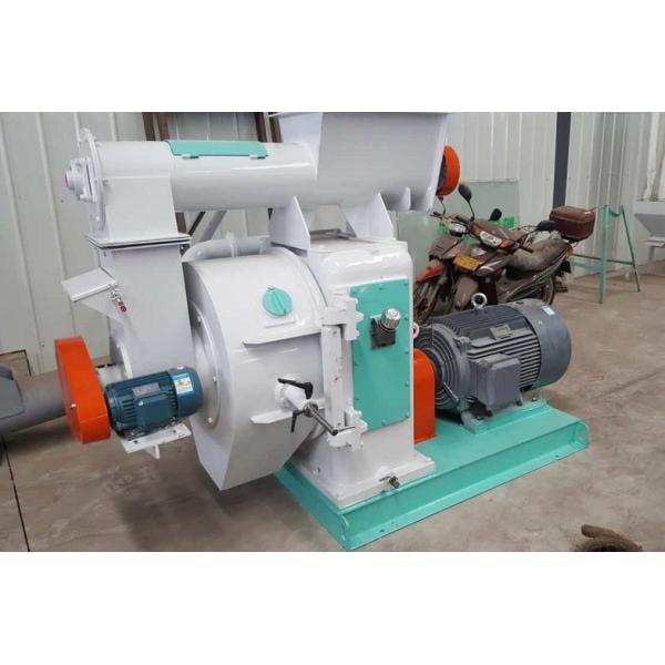 90KW Horizontal ring die Wood Sawdust Biomass Pellets Making Machine